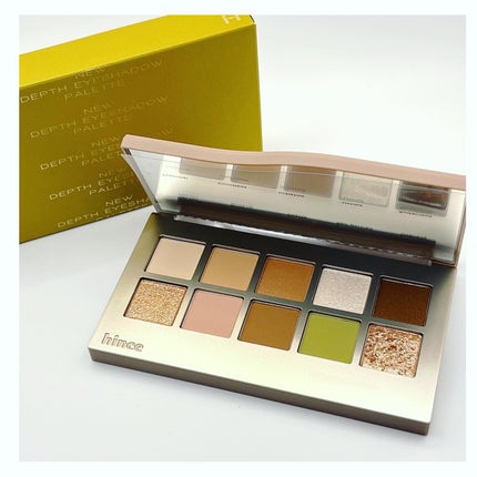 ニューデップスアイシャドウパレット/hince/アイシャドウパレットを使ったクチコミ(1枚目)