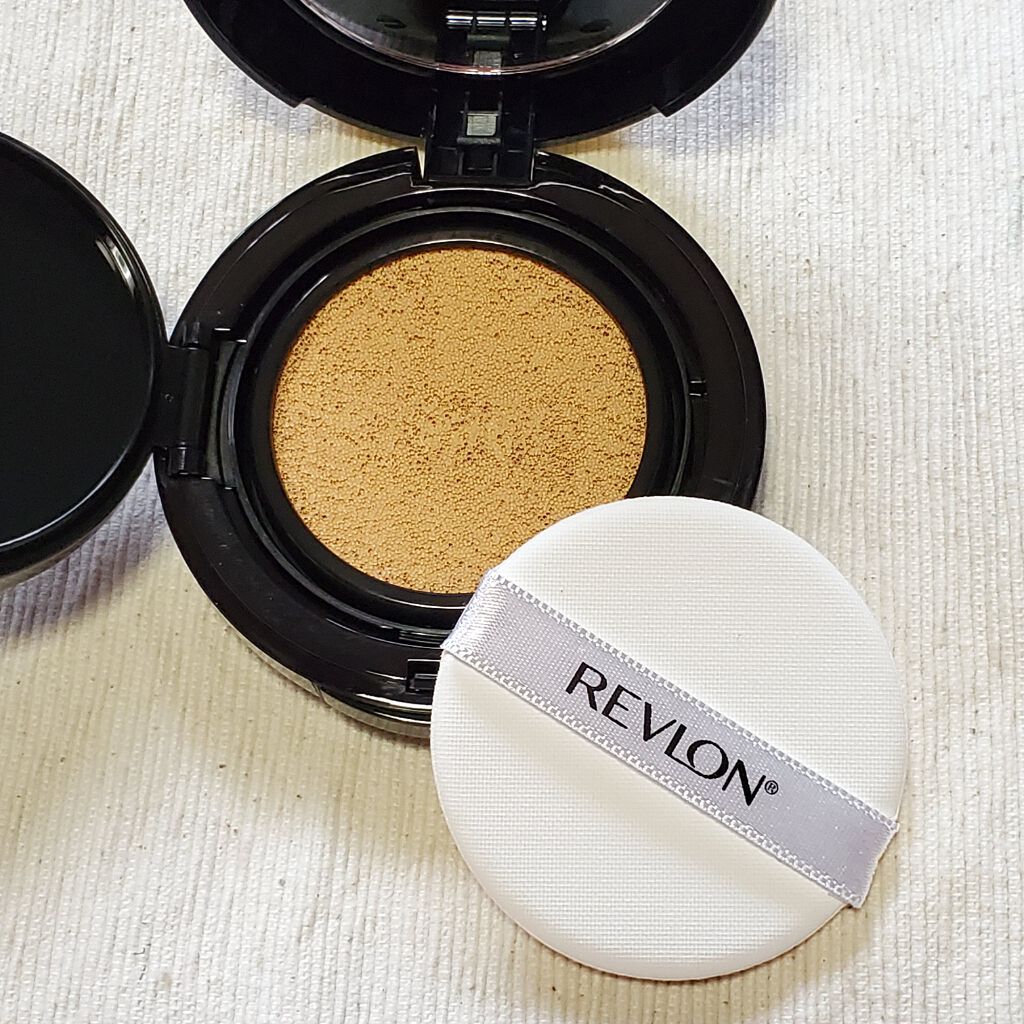 カラーステイ クッション ロングウェア ファンデーション/REVLON/クッションファンデーションを使ったクチコミ(2枚目)
