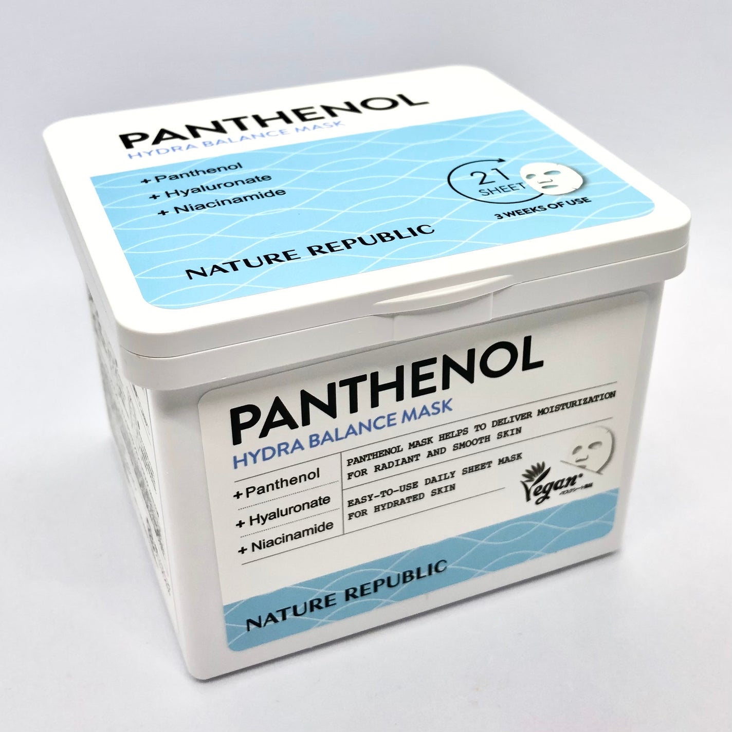 キューブマスク パンテノール/ネイチャーリパブリック/シートマスク・パックを使ったクチコミ(5枚目)