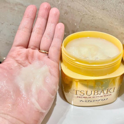 プレミアムリペアマスク(資生堂 プレミアムリペアマスク)/TSUBAKI/ヘアマスク・ヘアパックを使ったクチコミ(4枚目)