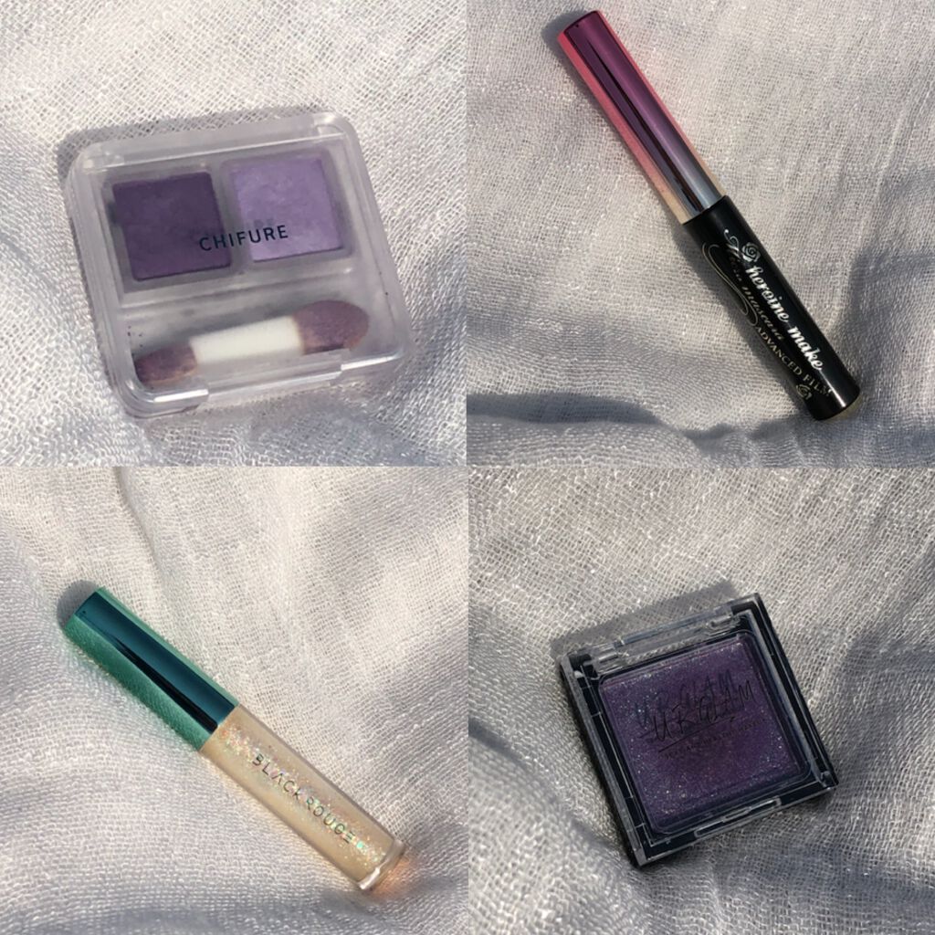 UR GLAM　POWDER EYESHADOW/U R GLAM/単色アイシャドウを使ったクチコミ（3枚目）