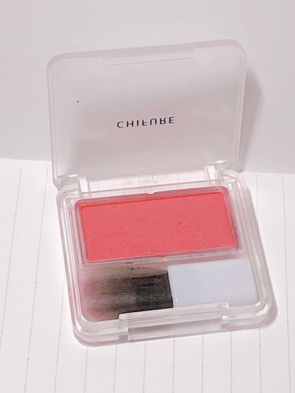 パウダー チーク/ちふれ/パウダーチークを使ったクチコミ(2枚目)