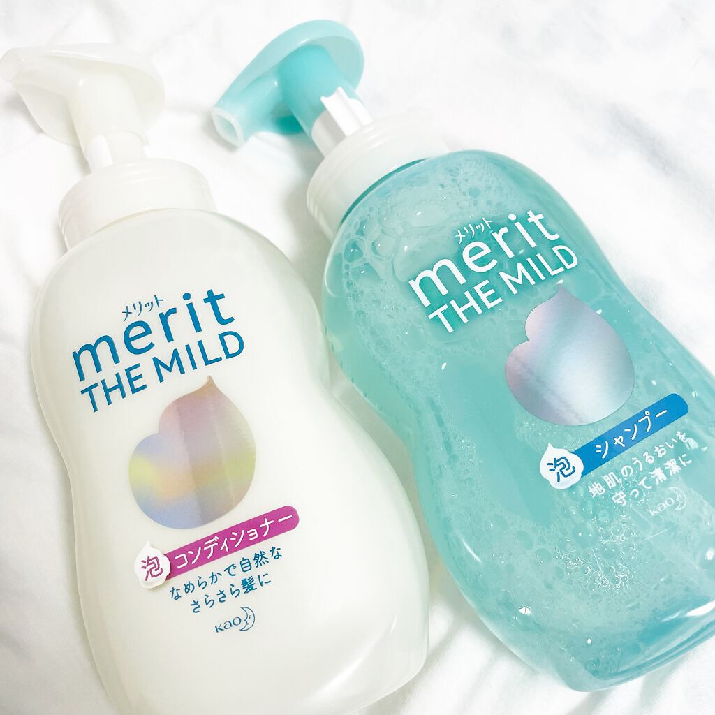 ザマイルド/メリット/市販シャンプーを使ったクチコミ(1枚目)