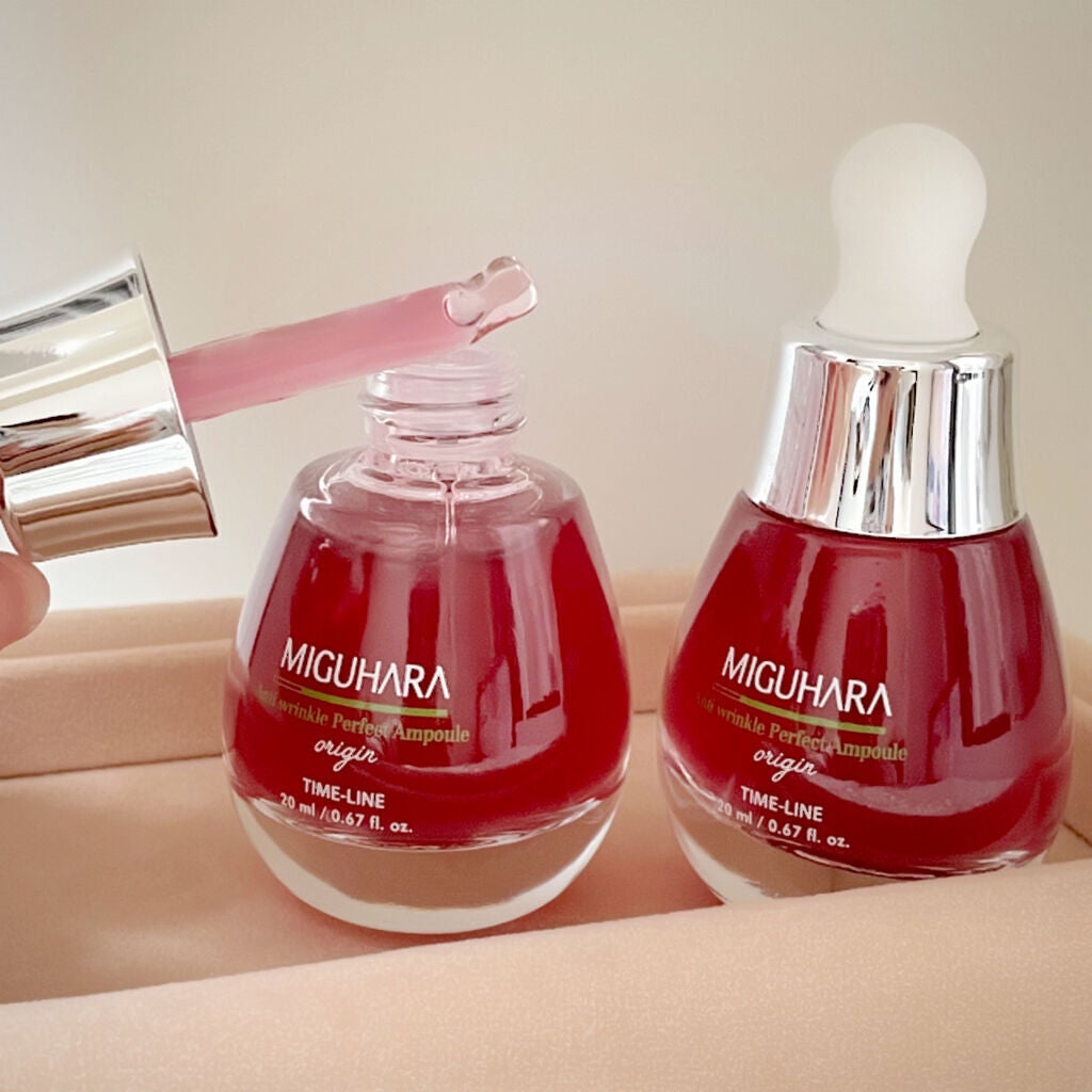 アンチリンクルエフェクトアンプルオリジン/MIGUHARA/美容液を使ったクチコミ(2枚目)