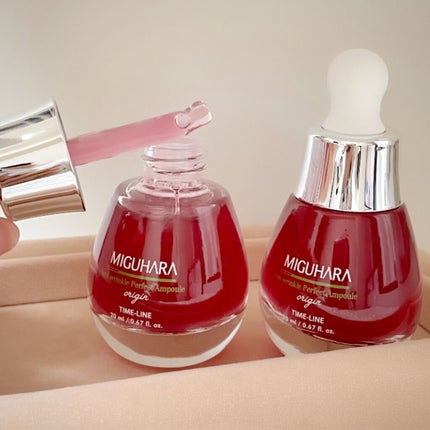 アンチリンクルエフェクトアンプルオリジン/MIGUHARA/美容液を使ったクチコミ(2枚目)