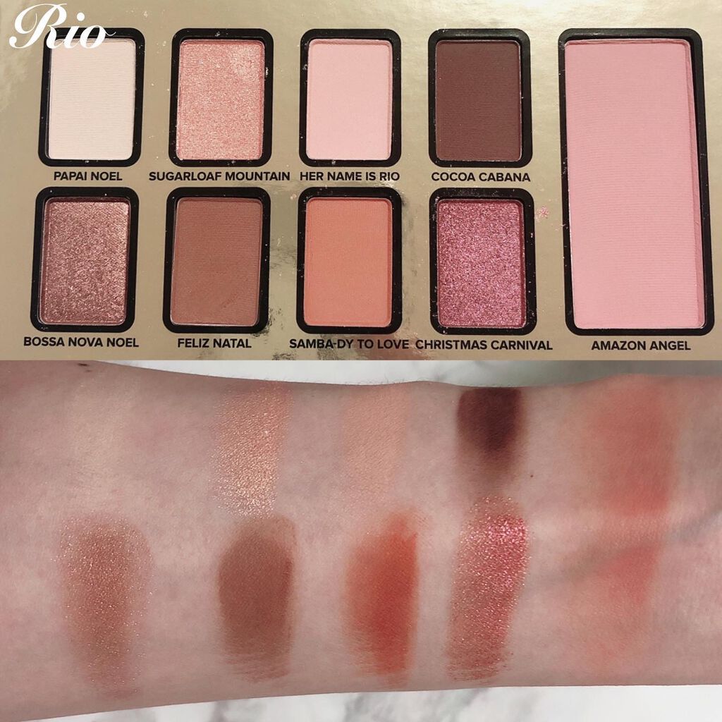 クリスマス アラウンド ザ ワールド メイクアップコレクション/Too Faced/メイクアップキットを使ったクチコミ(2枚目)