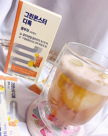 デトックスコンブ茶/グリーンモンスター/コンブチャを使ったクチコミ(6枚目)