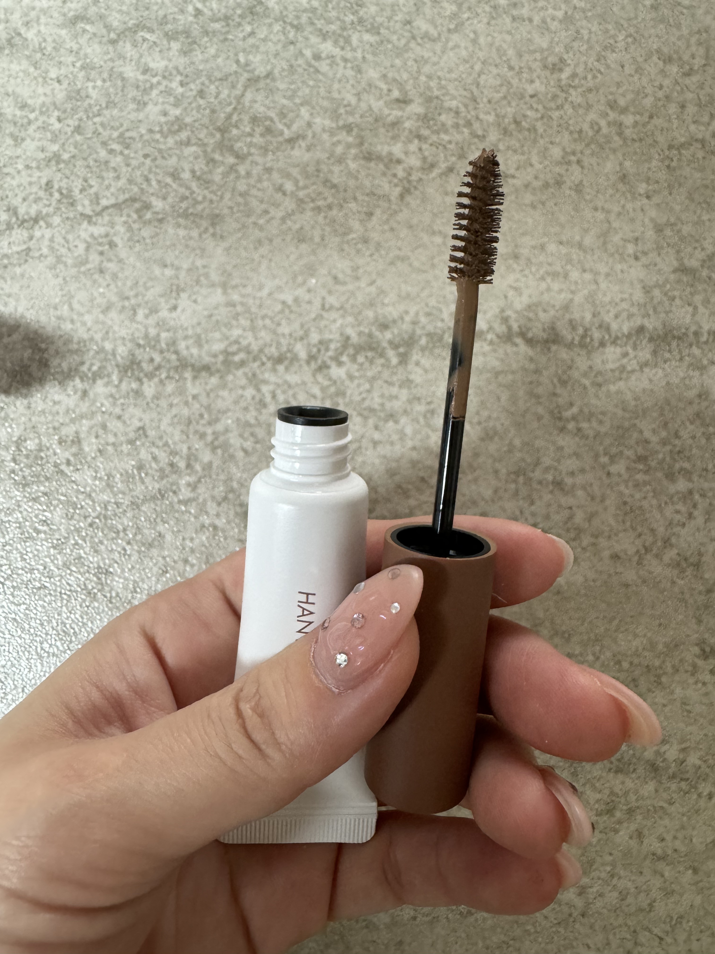 ハンオールブロウカラ/rom&nd/眉マスカラを使ったクチコミ（3枚目）