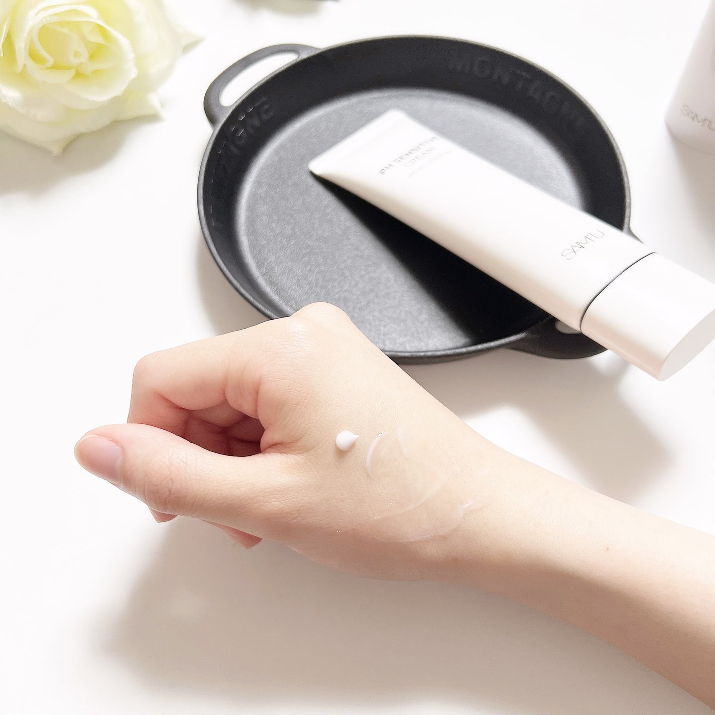 サミュ PHセンシティブクリーム/SAM'U/フェイスクリームを使ったクチコミ(6枚目)