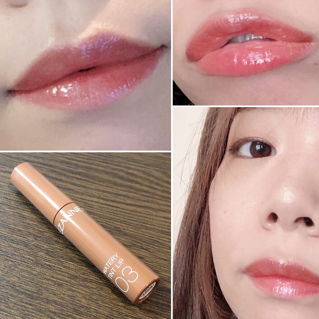 ウォータリーティントリップ/CEZANNE/リップティントを使ったクチコミ（2枚目）