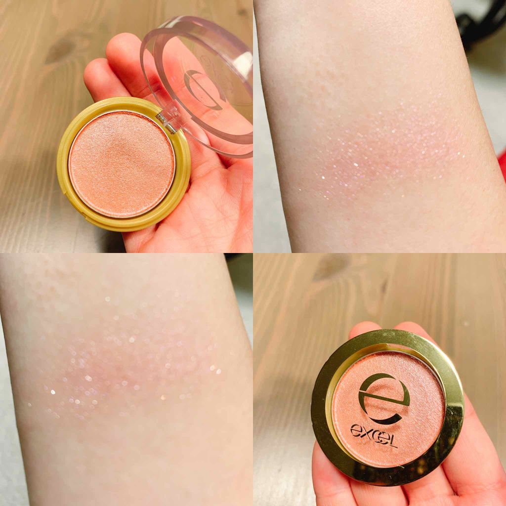 シャイニーシャドウ N/excel/単色アイシャドウを使ったクチコミ(1枚目)