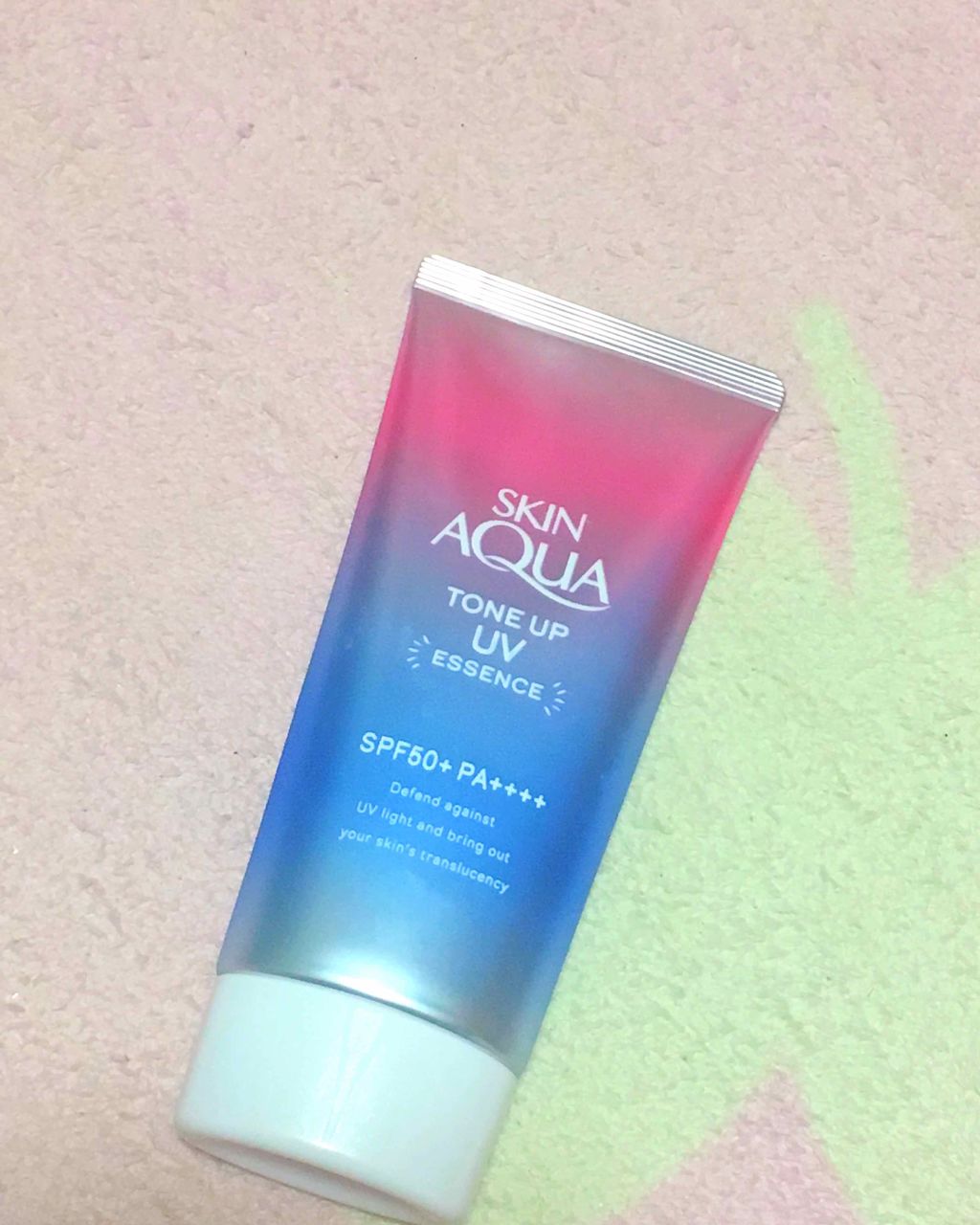 スキンアクア トーンアップUVエッセンス/スキンアクア/日焼け止めクリームを使ったクチコミ(1枚目)