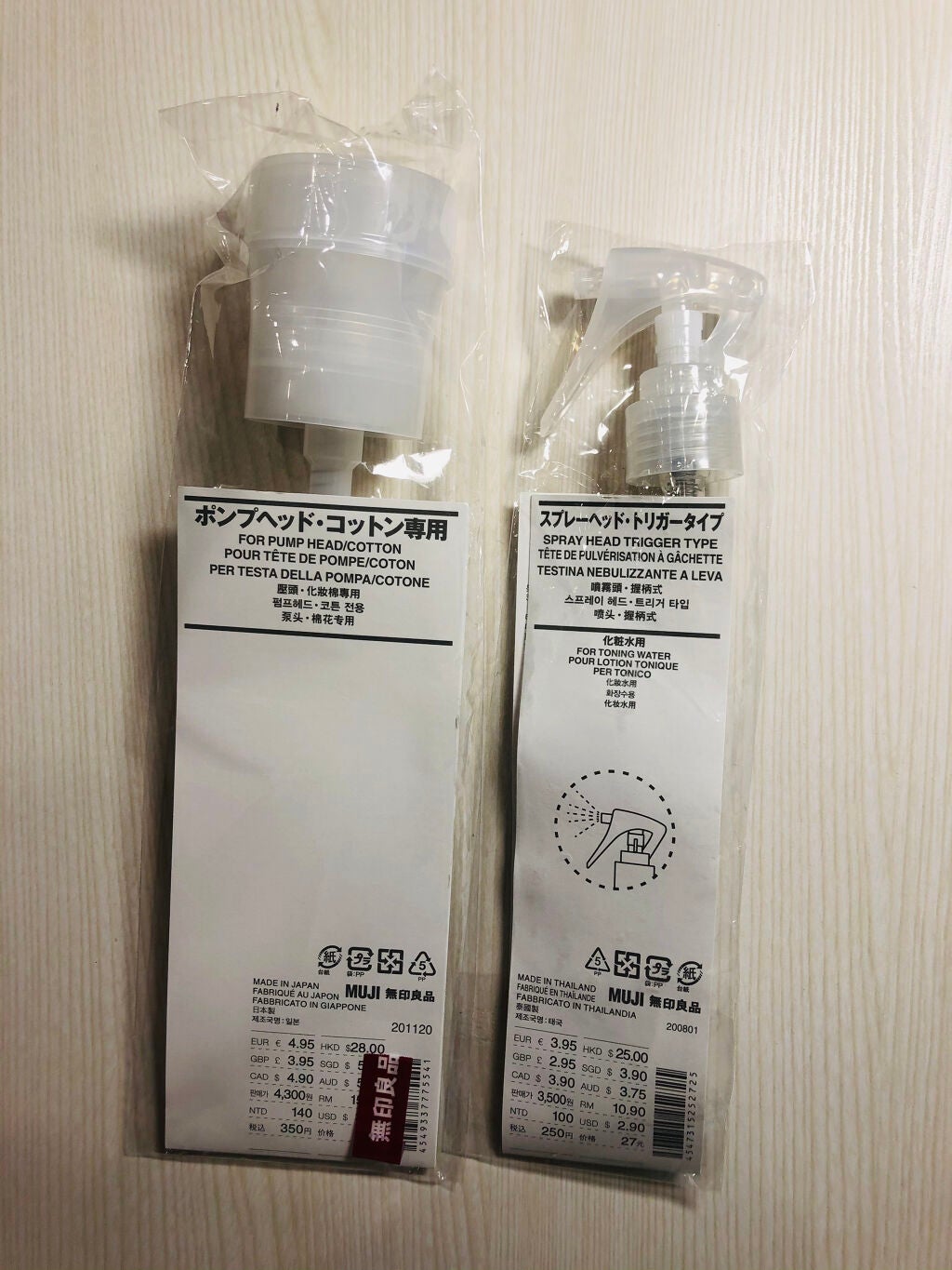 ポンプヘッド 化粧水・乳液用/無印良品/その他スキンケアグッズを使ったクチコミ(1枚目)