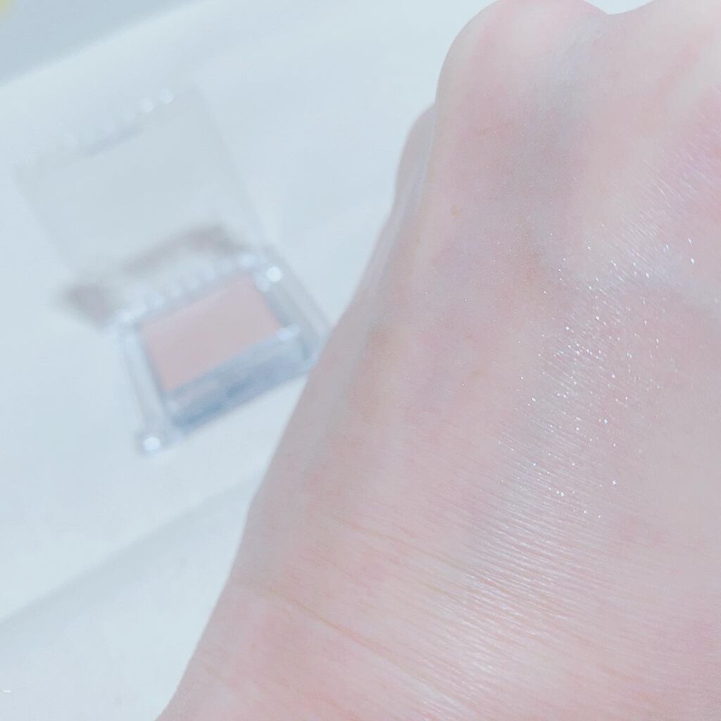 シングルカラーアイシャドウ/CEZANNE/単色アイシャドウを使ったクチコミ（2枚目）