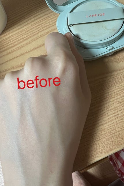 ネオクッション マット/LANEIGE/クッションファンデーションを使ったクチコミ(4枚目)