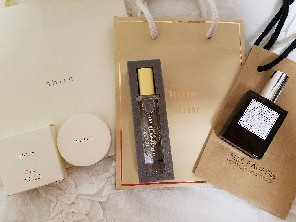 ホワイトカラント 練り香水/SHIRO/練り香水を使ったクチコミ（1枚目）