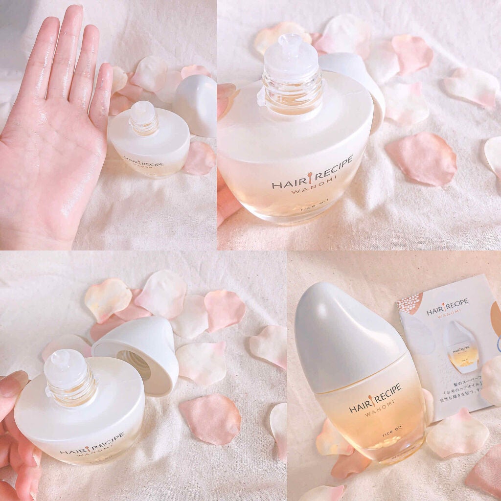 さらとろライスオイル(洗い流さないトリートメント)/WANOMI/ヘアオイルを使ったクチコミ(3枚目)