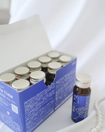 Re time ブルーローズドリンク/オーラムブルー/美容ドリンクを使ったクチコミ(5枚目)