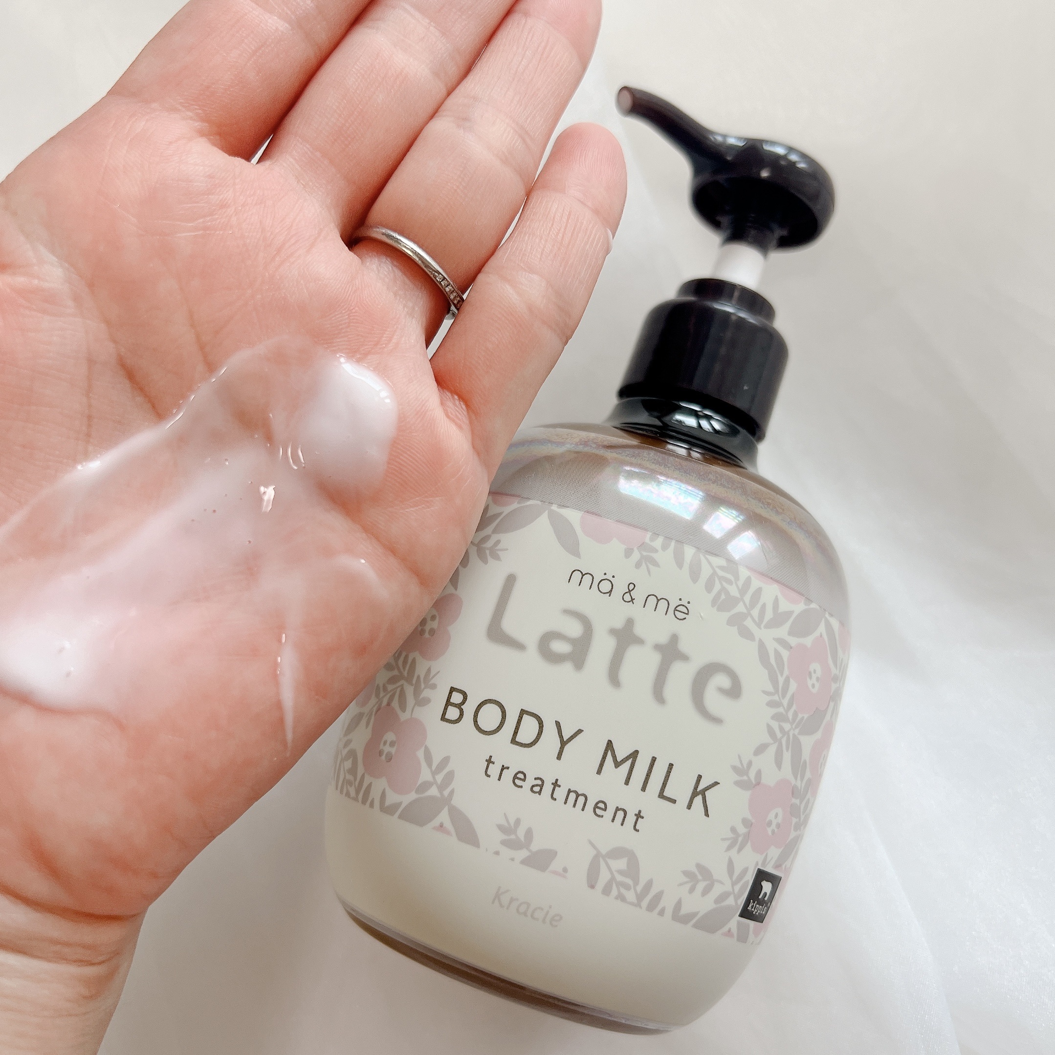 トリートメント ボディミルク /マー＆ミー　ラッテ/ボディミルクを使ったクチコミ（2枚目）