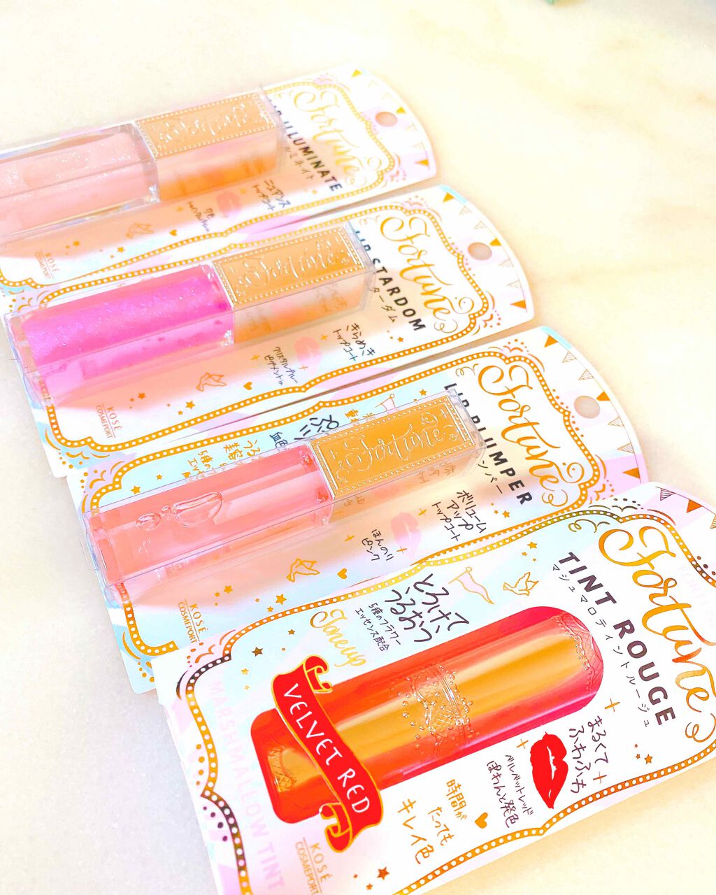 リップスターダム/フォーチュン/リップグロスを使ったクチコミ（1枚目）