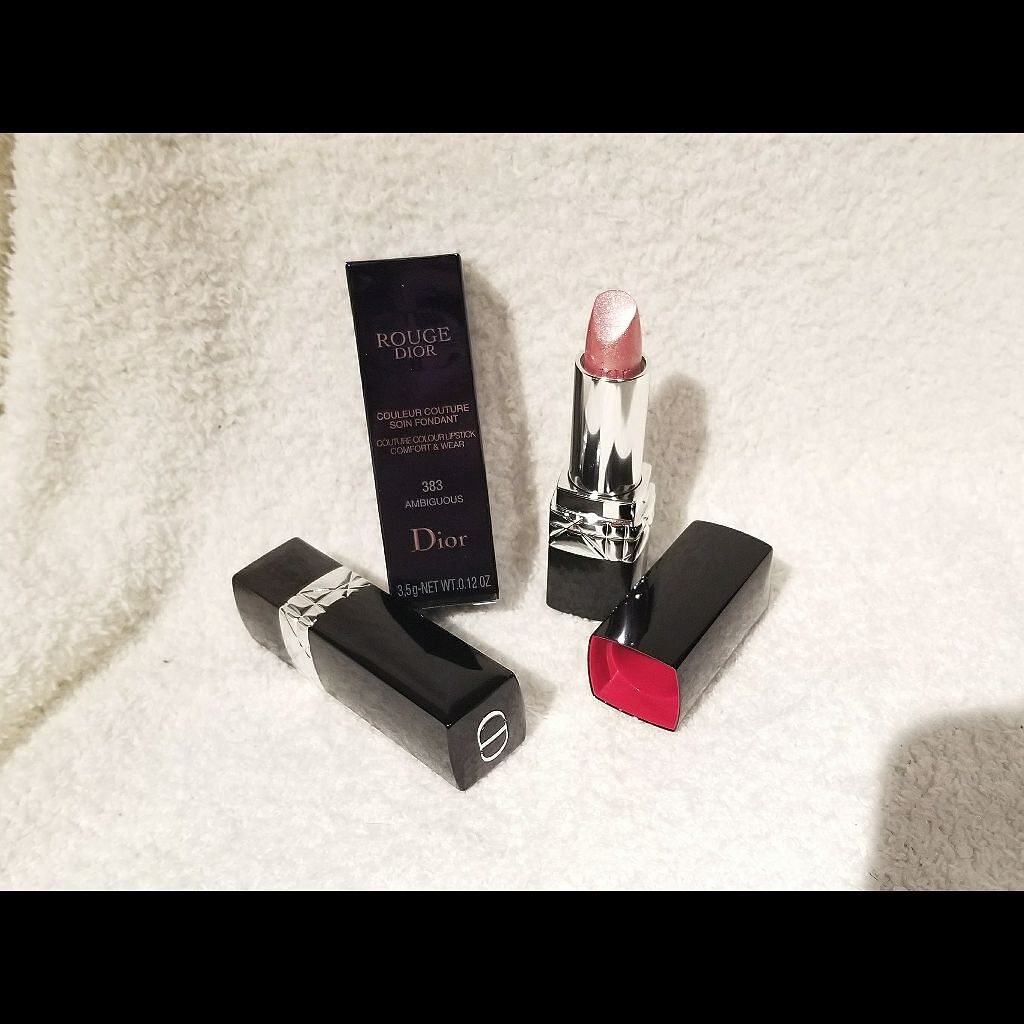 【旧】ルージュ ディオール 383 アンビジョーズ/Dior/口紅を使ったクチコミ（1枚目）