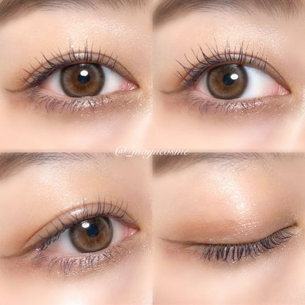 メタルブラシマスカラ 04 ブルー/MilleFée/マスカラを使ったクチコミ(3枚目)