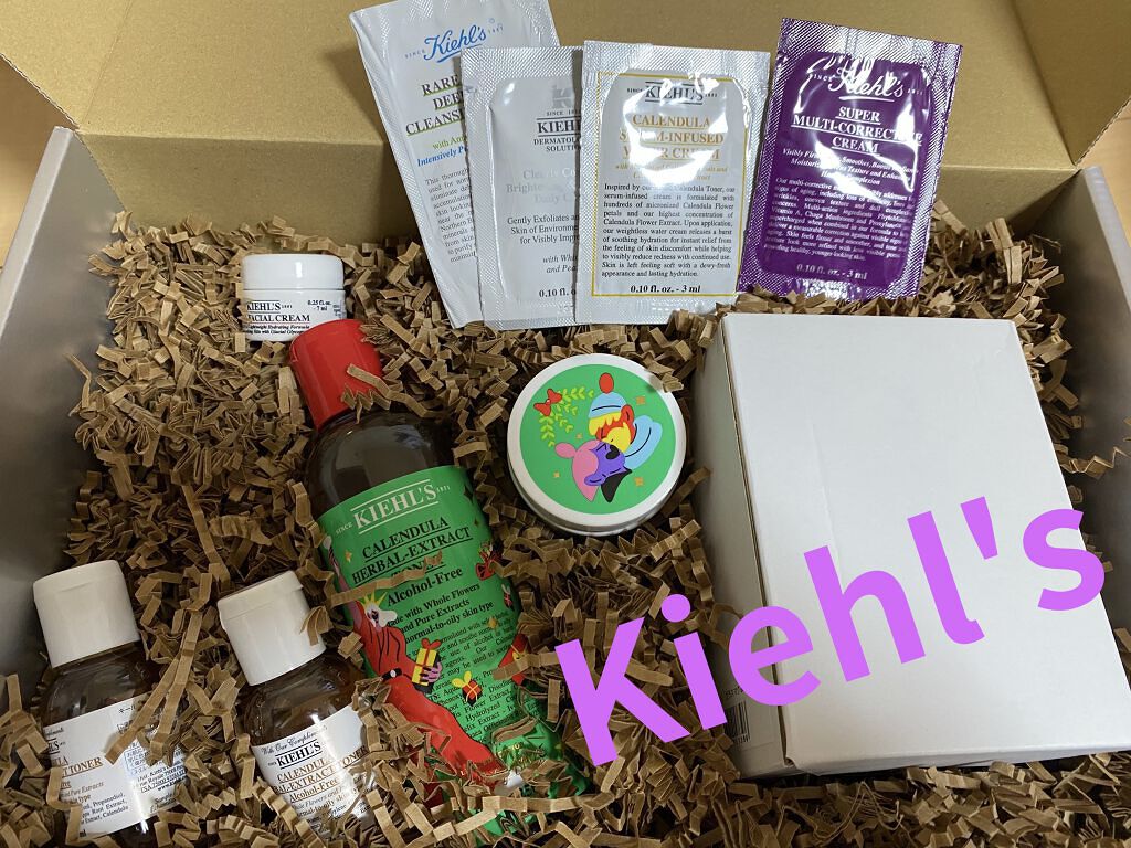 キールズ ハーバル トナー CL アルコールフリー 2021 ホリデイ限定エディション(250ml)/Kiehl's/化粧水を使ったクチコミ（1枚目）
