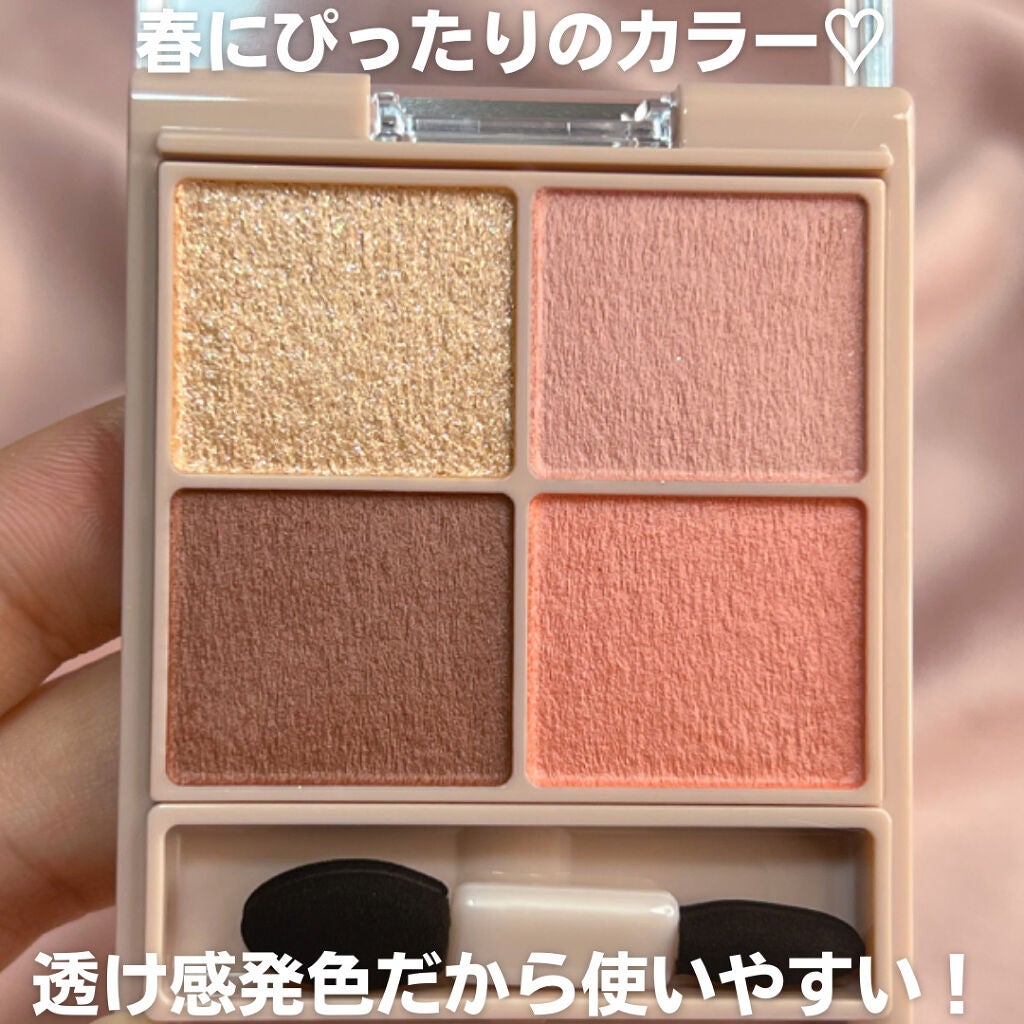 シルキースフレアイズ(マットタイプ)/キャンメイク/アイシャドウパレットを使ったクチコミ(3枚目)