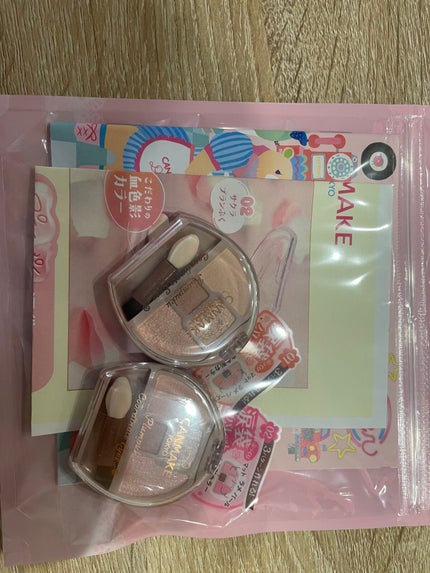 プランぷくコーデアイズ/キャンメイク/パウダーアイシャドウを使ったクチコミ(1枚目)