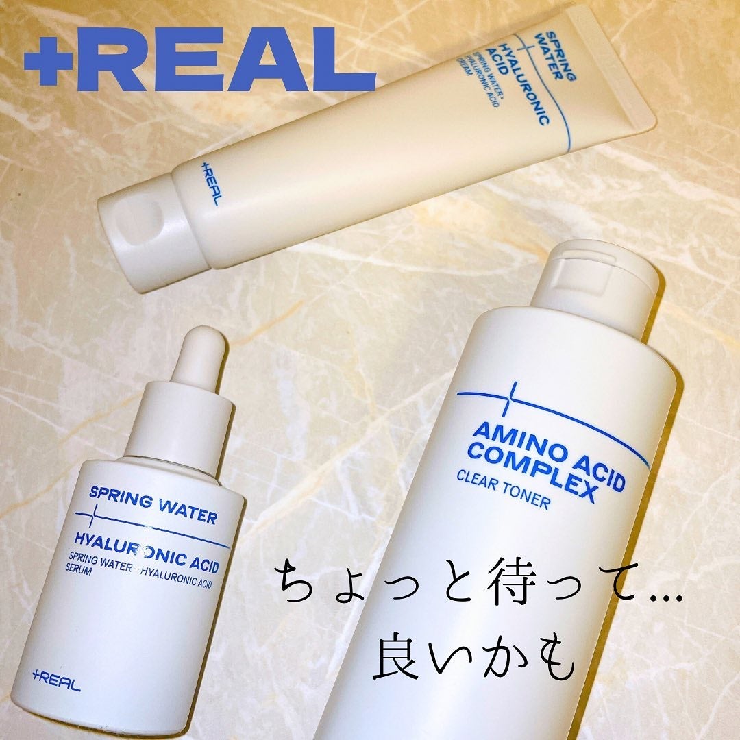 クリアトナー/+REAL/化粧水を使ったクチコミ(1枚目)