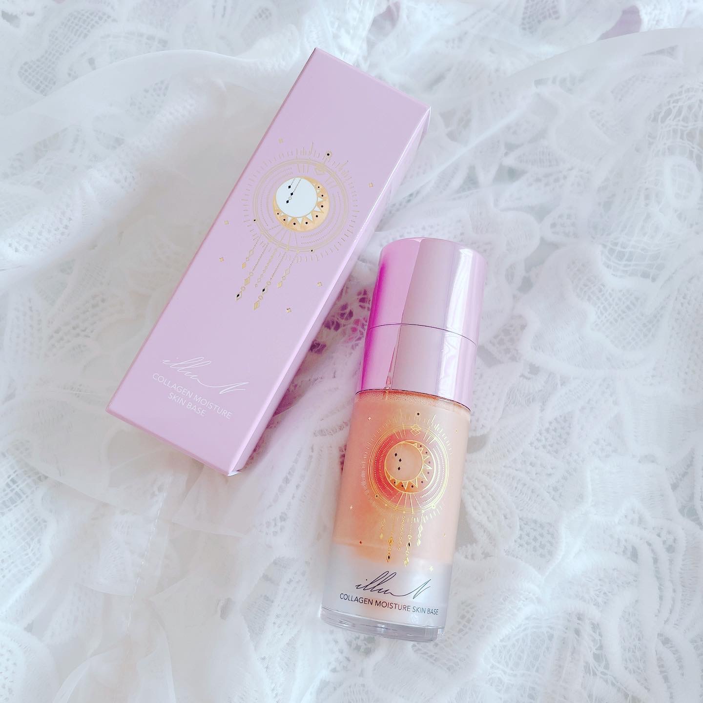 コラーゲンモイスチャースキンベース/illuN/化粧下地を使ったクチコミ（1枚目）