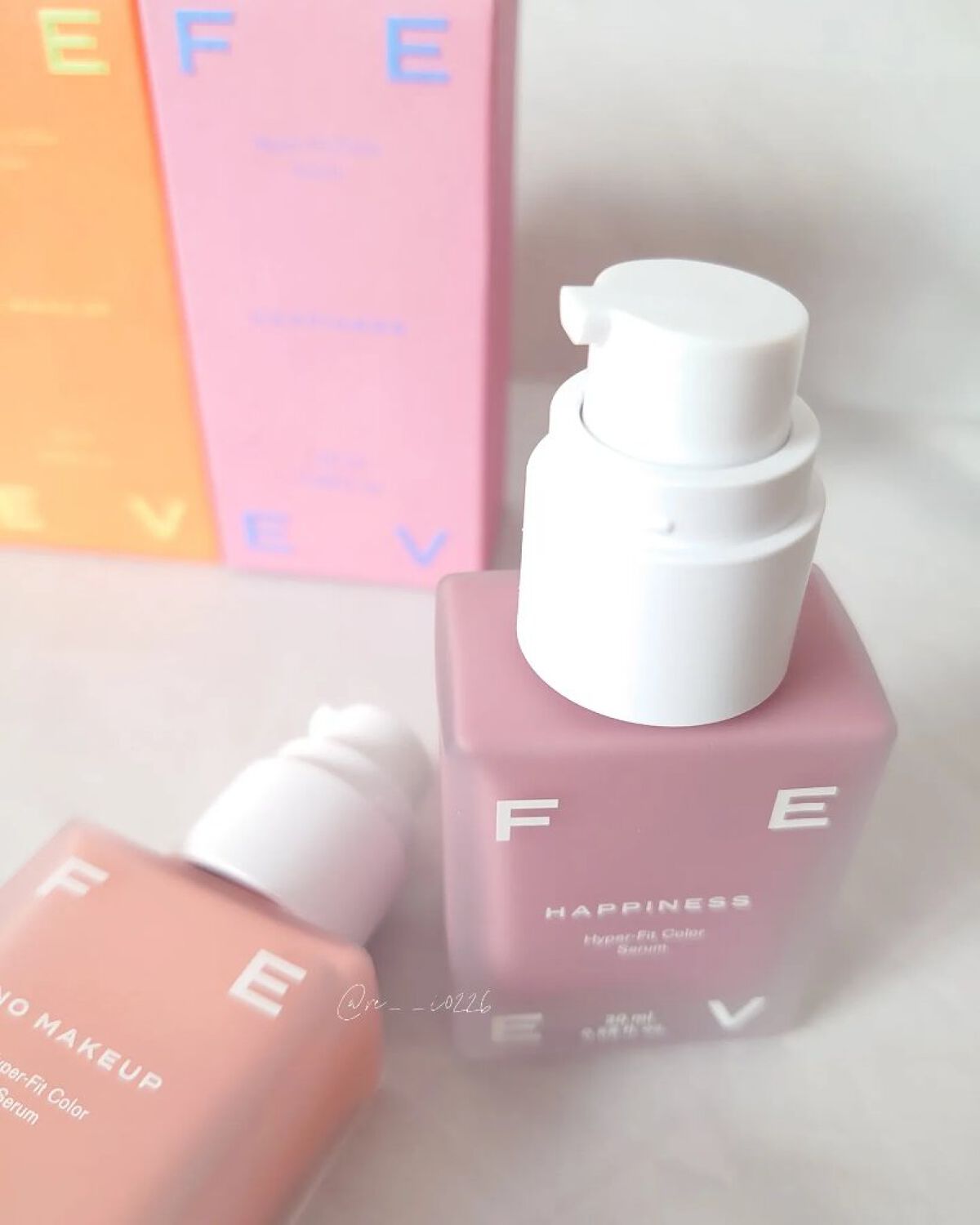 カラーセラム/FEEV/リキッドチークを使ったクチコミ（2枚目）