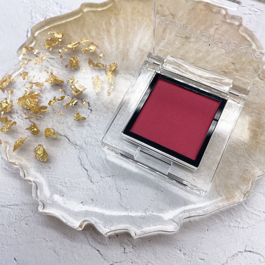 アディクション ザ アイシャドウ マット 015M Flaming Sunset/ADDICTION/単色アイシャドウを使ったクチコミ（2枚目）