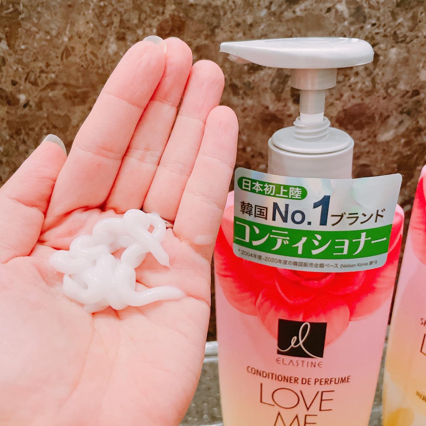 パフュームシャンプー＆コンディショナー/エラスチン/シャンプー・コンディショナーを使ったクチコミ（3枚目）