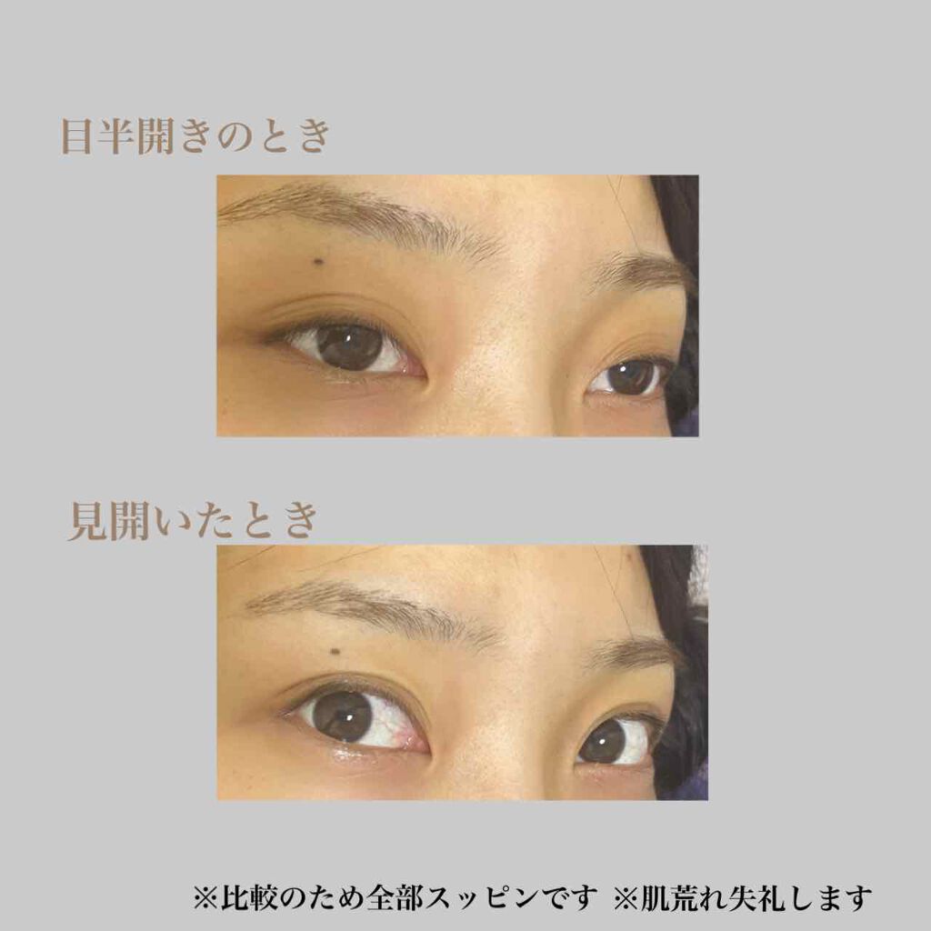 シークレットクリアフィルム/Automatic Beauty/二重まぶた用アイテムを使ったクチコミ(3枚目)