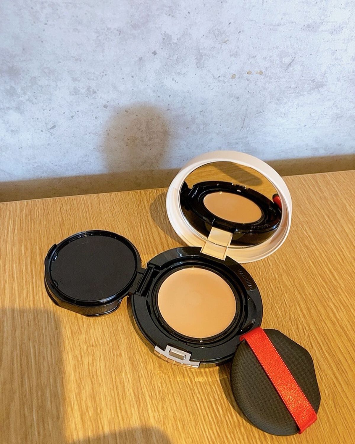 ドラマティッククッションジェリー/マキアージュ/クッションファンデーションを使ったクチコミ(2枚目)