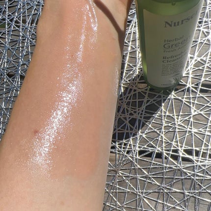 リフレッシングクレンジングオイル ハーバルグリーンティー/Nursery(ナーセリー)/オイルクレンジングを使ったクチコミ(4枚目)