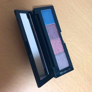 プレスド アイシャドー（レフィル） ME ゴールドブルー 653/shu uemura/シングルアイシャドウを使ったクチコミ（1枚目）