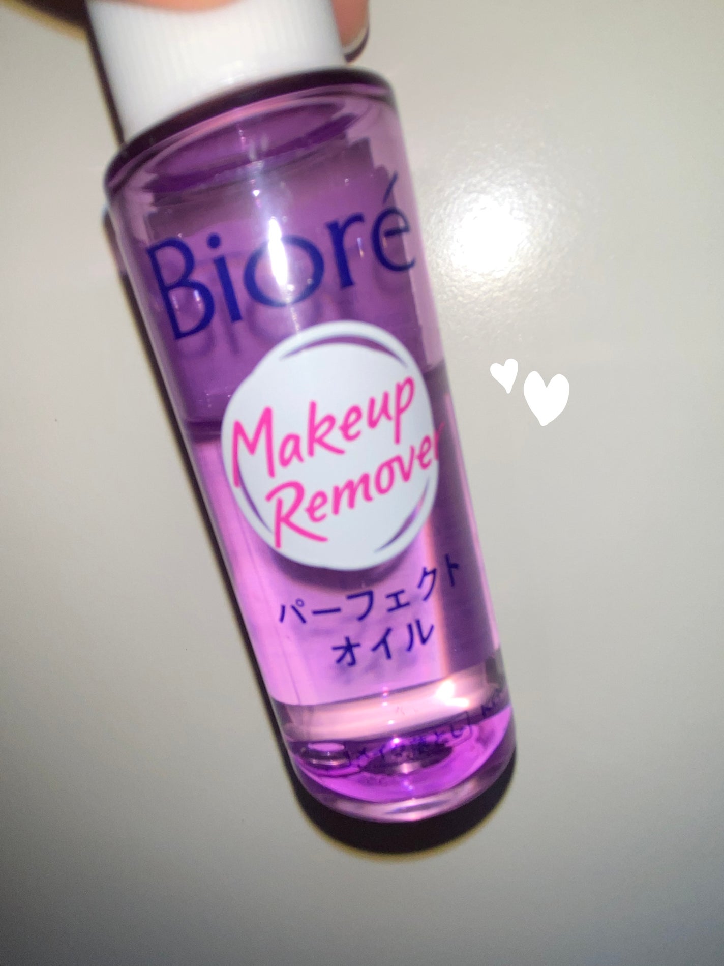 メイク落とし パーフェクトオイル/ビオレ/オイルクレンジングを使ったクチコミ(1枚目)
