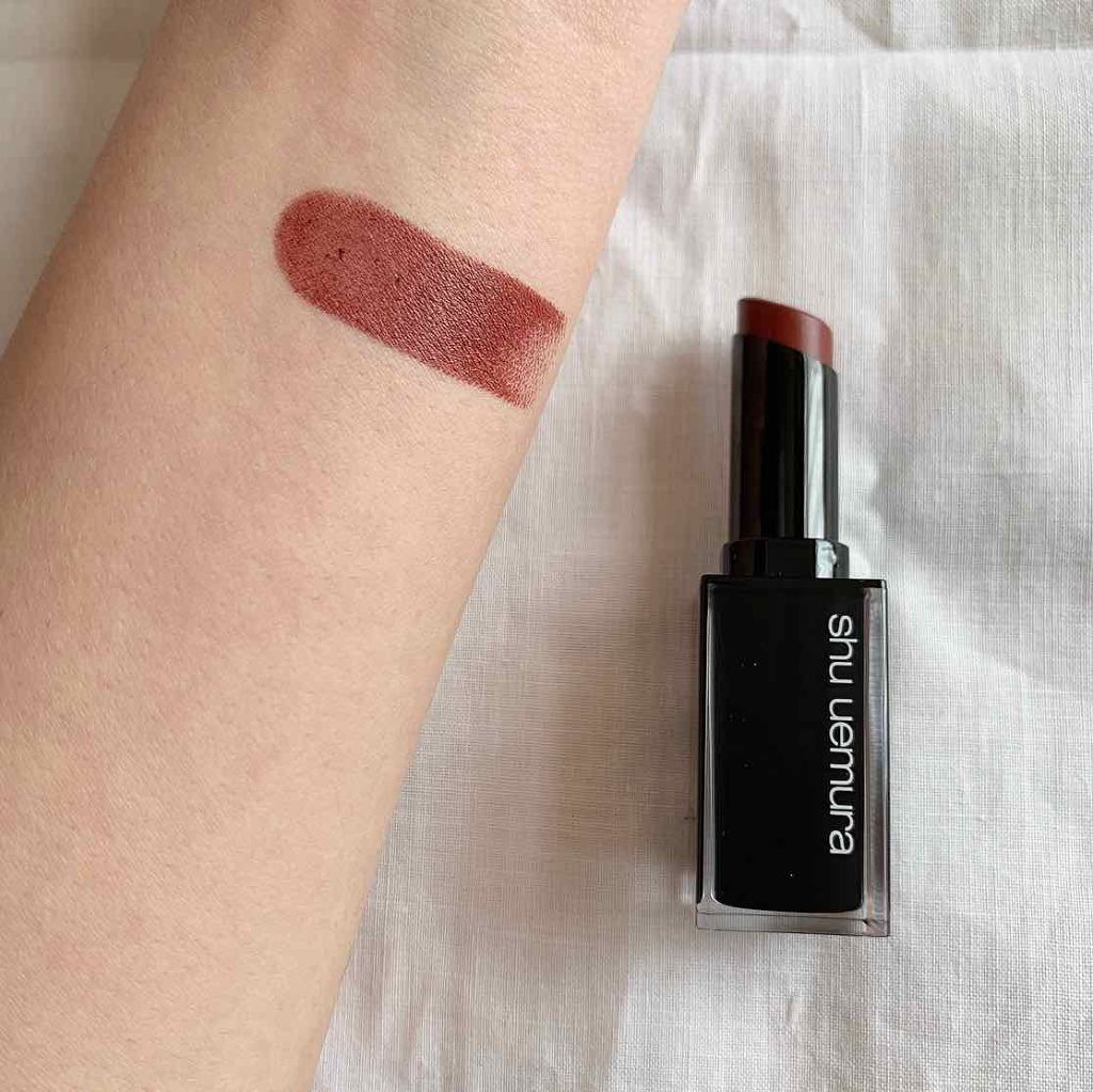 ルージュ アンリミテッド/shu uemura/口紅を使ったクチコミ(2枚目)