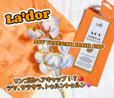 ACV VINEGAR HAIR CAP /La'dor/アウトバストリートメントを使ったクチコミ（1枚目）