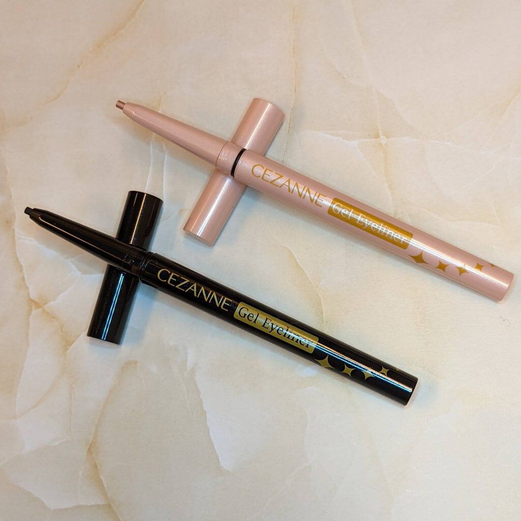 ジェルアイライナー/CEZANNE/ジェルアイライナーを使ったクチコミ（2枚目）