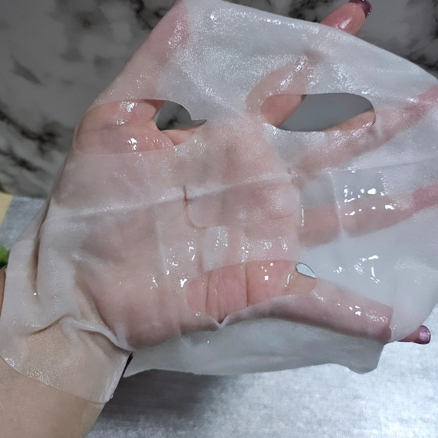 ホワイトトリュフダブルマスクパック(鎮静/保湿) /ダルバ/シートマスク・パックを使ったクチコミ(6枚目)