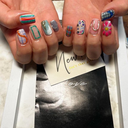 cst on LIPS 「#セレクト#個性派ネイル#詰め込み💅#ネイル好きな人と繋がりた..」(3枚目)