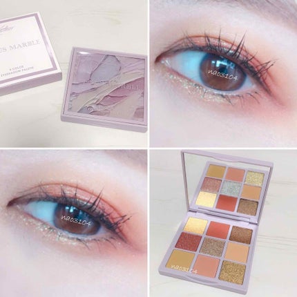 VenusMarble 9色アイシャドウパレット/Venus Marble/アイシャドウパレットを使ったクチコミ(4枚目)