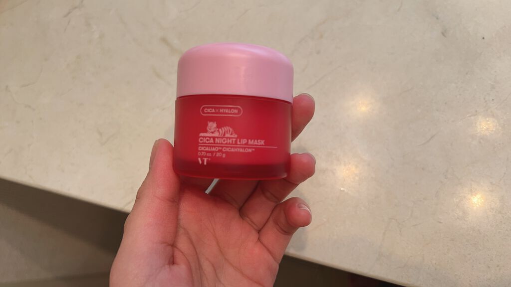 CICA ナイトリップマスク/VT/リップマスクを使ったクチコミ(1枚目)