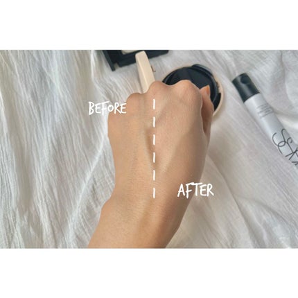 ピュアラディアントプロテクション アクアティックグロー クッションファンデーション SPF50+/PA+++/NARS/クッションファンデーションを使ったクチコミ(4枚目)