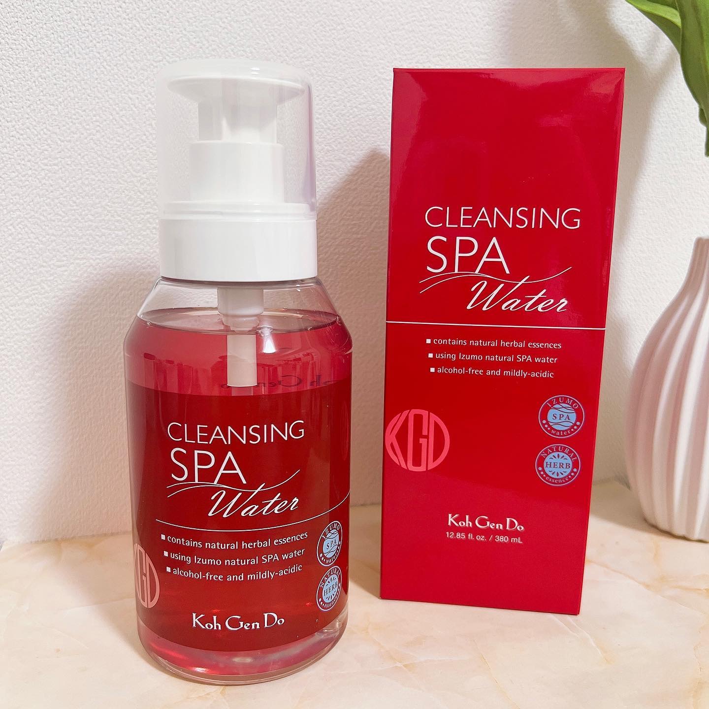 クレンジングウォーター ポンプヘッドタイプ 380ml/Koh Gen Do/クレンジングウォーターを使ったクチコミ（1枚目）