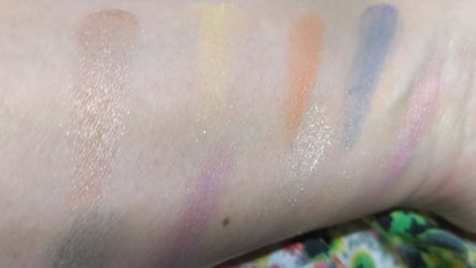 UR GLAM BLOOMING EYE COLOR PALETTE/U R GLAM/アイシャドウパレットを使ったクチコミ(5枚目)