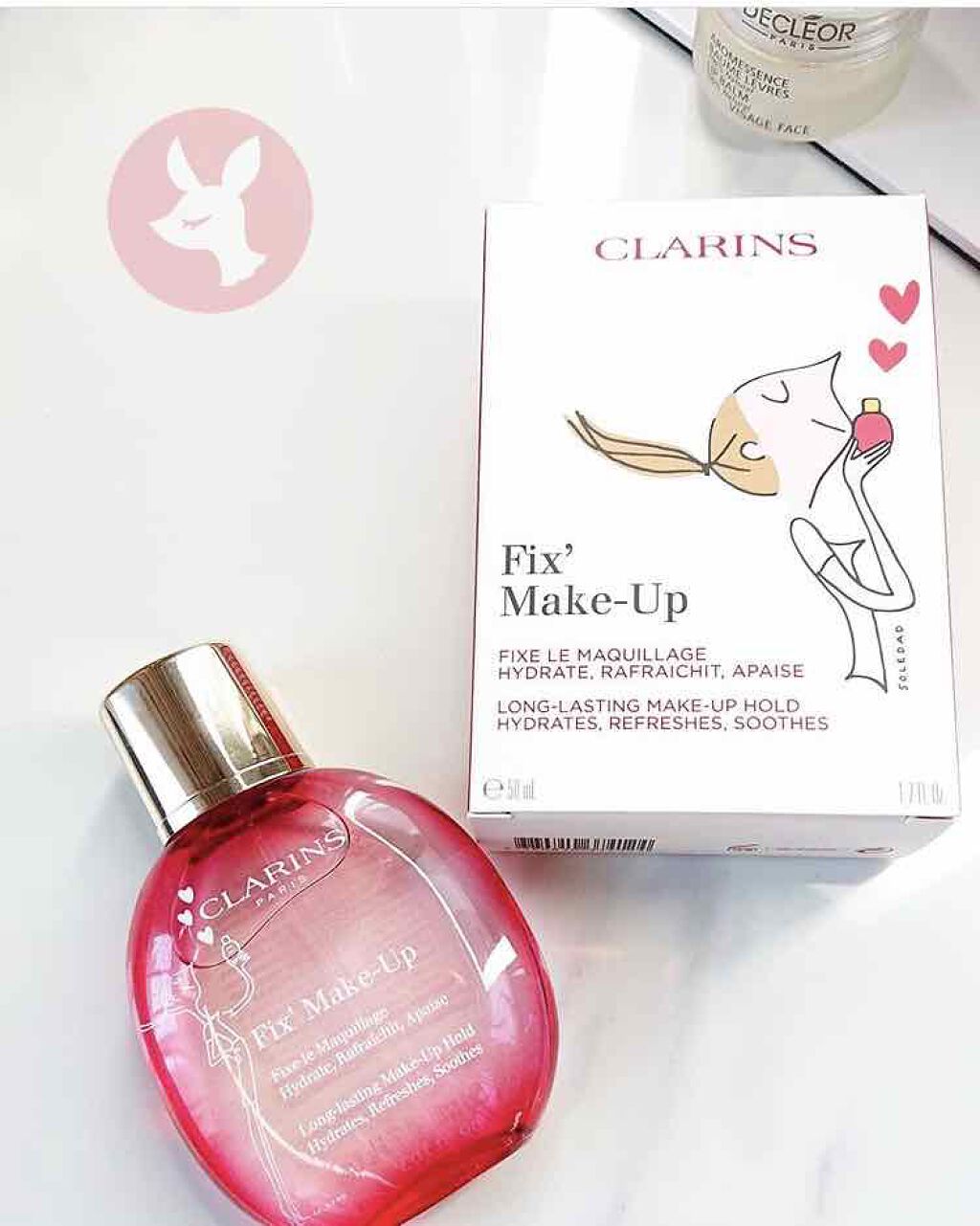 フィックス メイクアップ/CLARINS/ミスト状化粧水を使ったクチコミ(1枚目)